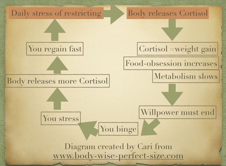 cortisol and fat, cortisol and weight gain